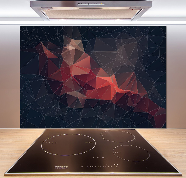 Spatscherm keuken Abstracte achtergrond