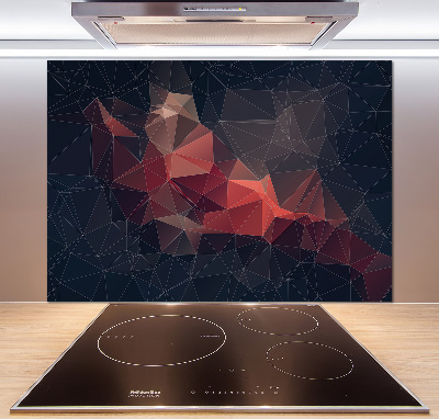 Spatscherm keuken Abstracte achtergrond