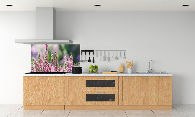Achterwand keuken Heidebloemen