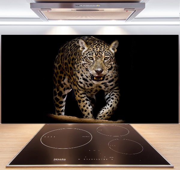 Glazen achterwand keuken Jaguar