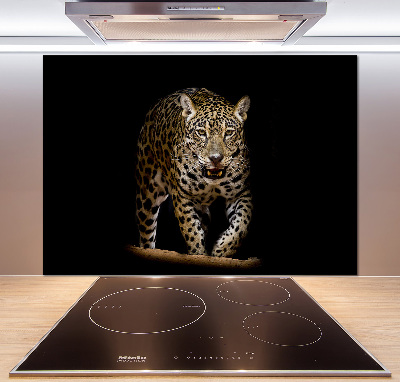 Glazen achterwand keuken Jaguar