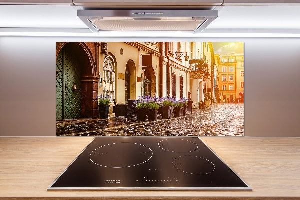 Spatplaat keuken Krakau, Polen