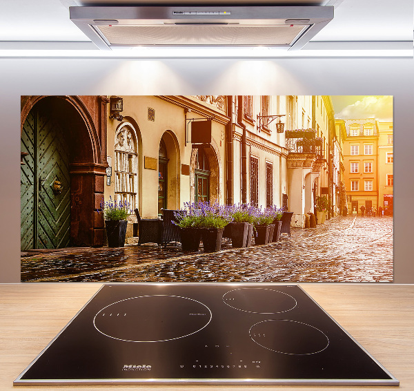 Spatplaat keuken Krakau, Polen