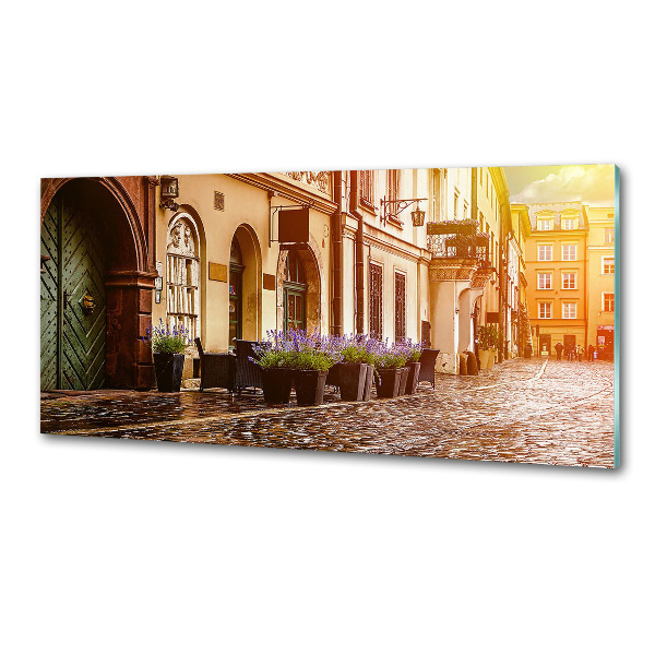 Spatplaat keuken Krakau, Polen