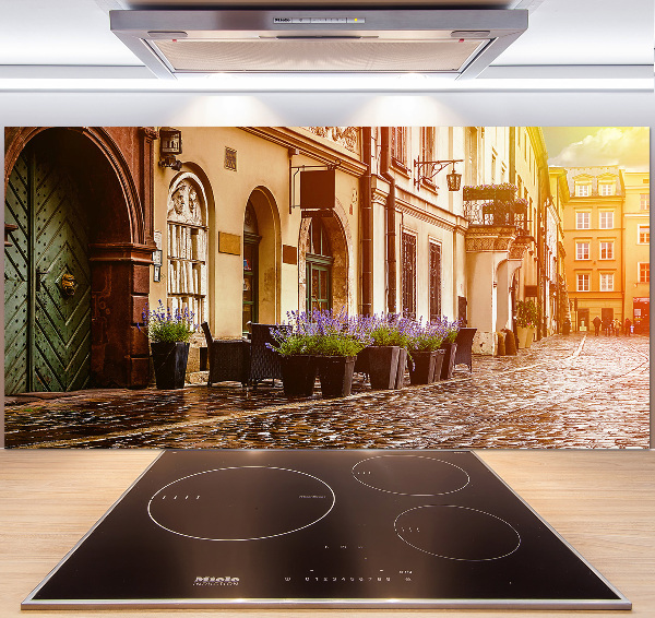 Spatplaat keuken Krakau, Polen