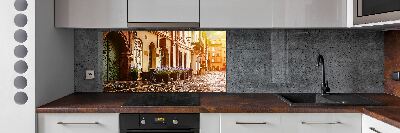 Spatplaat keuken Krakau, Polen