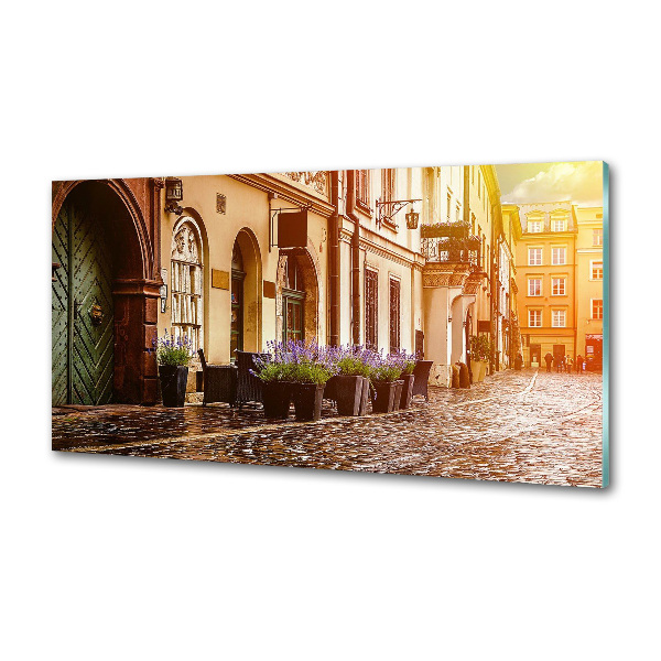 Spatplaat keuken Krakau, Polen