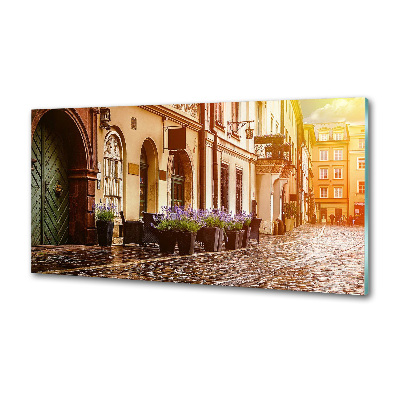 Spatplaat keuken Krakau, Polen