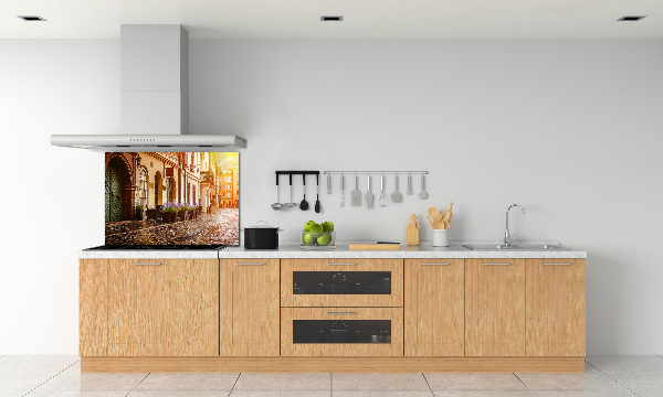 Spatplaat keuken Krakau, Polen