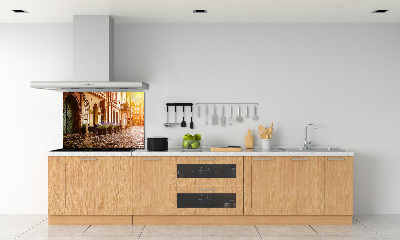 Spatplaat keuken Krakau, Polen