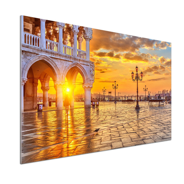 Glazen achterwand keuken Venetië, Italië