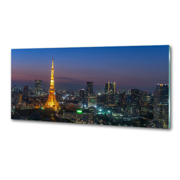 Spatscherm keuken Tokyo Tower