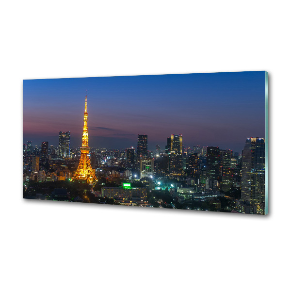 Spatscherm keuken Tokyo Tower