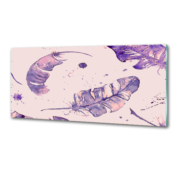 Keuken achterwand veren