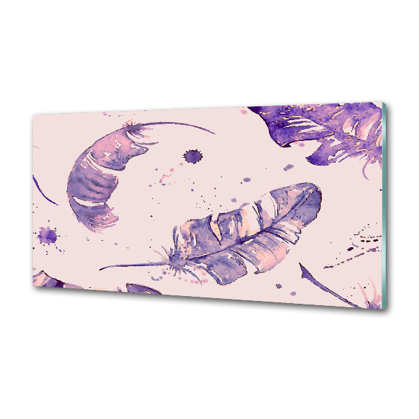 Keuken achterwand veren