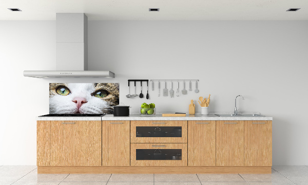 Keuken achterwand Groene kattenogen