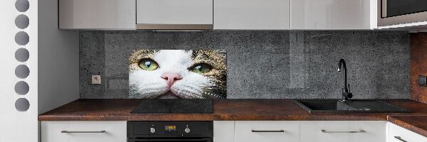 Keuken achterwand Groene kattenogen
