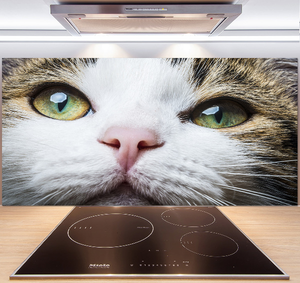 Keuken achterwand Groene kattenogen