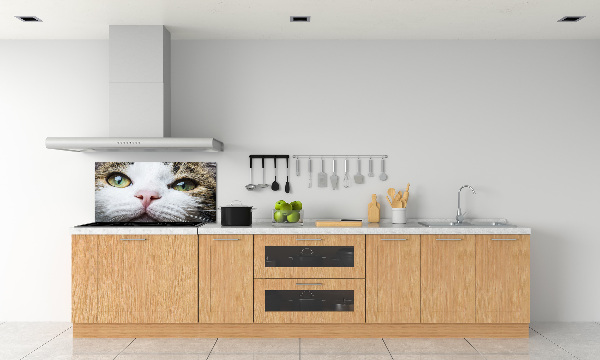 Keuken achterwand Groene kattenogen