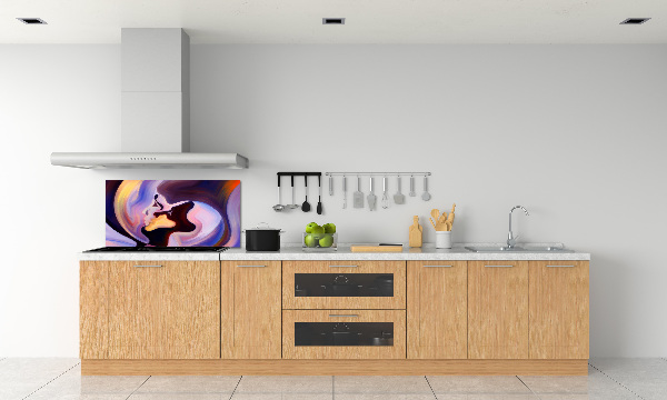 Spatplaat keuken Abstractie