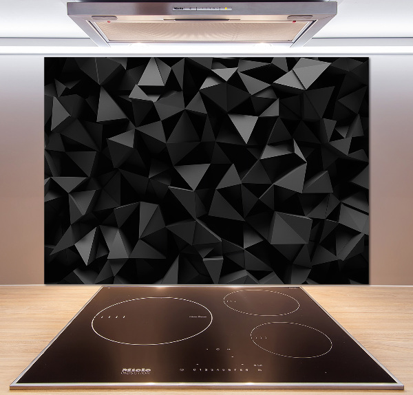 Keuken achterwand 3D-abstractie