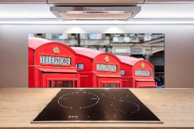 Keuken achterwand Openbare telefoon