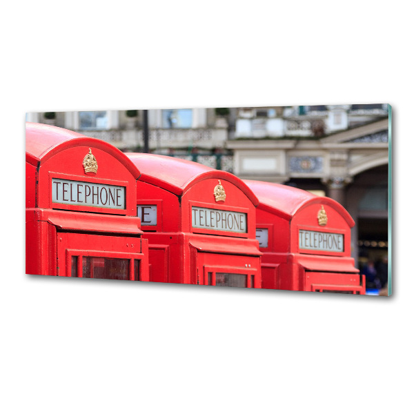 Keuken achterwand Openbare telefoon