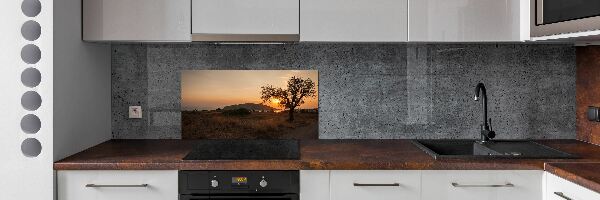 Achterwand keuken Zonsondergang
