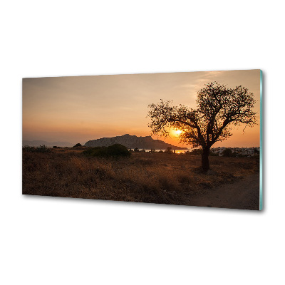 Achterwand keuken Zonsondergang