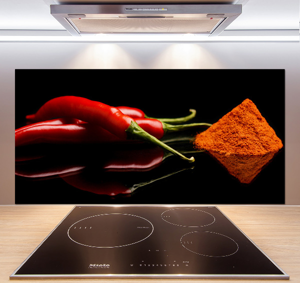 Keuken achterwand Chili en cayennepeper