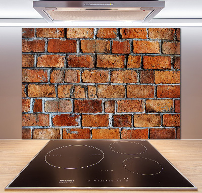 Achterwand keuken Bakstenen muur