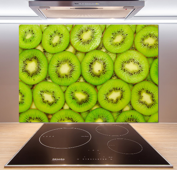 Glazen achterwand keuken Kiwi