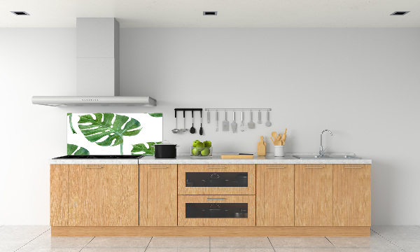 Achterwand keuken Monstera