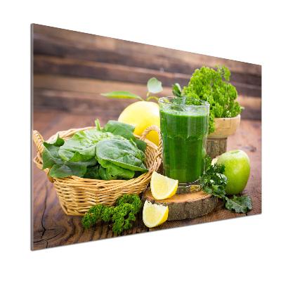 Keuken achterwand Groene cocktail