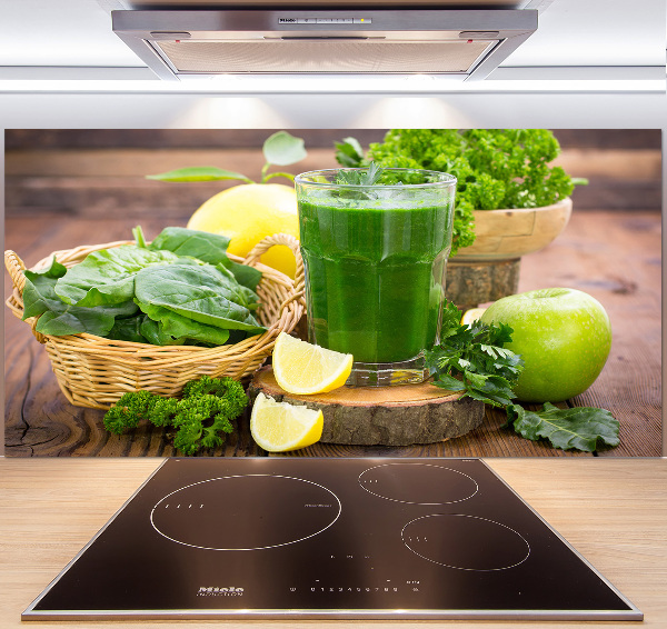 Keuken achterwand Groene cocktail