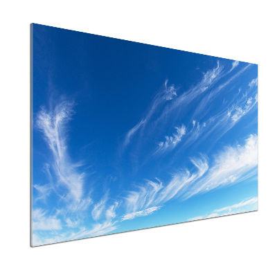 Achterwand keuken Blauwe lucht