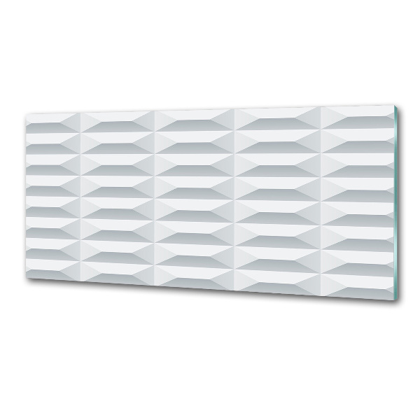 Spatscherm keuken Geometrische achtergrond