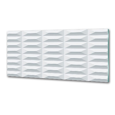 Spatscherm keuken Geometrische achtergrond