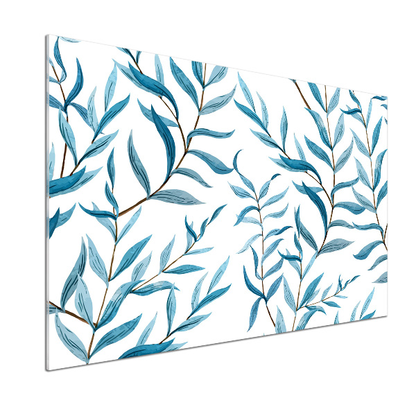 Spatscherm keuken Bladeren