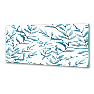 Spatscherm keuken Bladeren