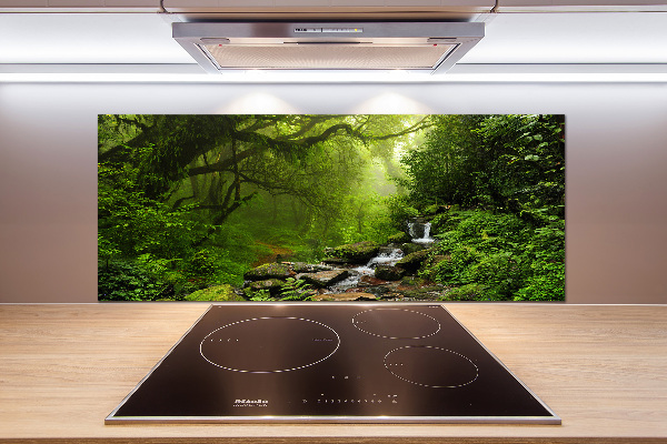 Spatplaat keuken Oerwoud in Nepal