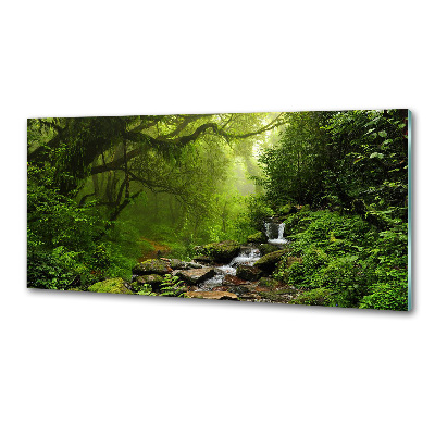 Spatplaat keuken Oerwoud in Nepal