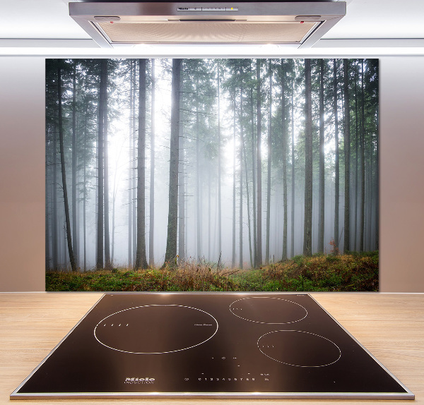 Keuken achterwand Mist in het bos