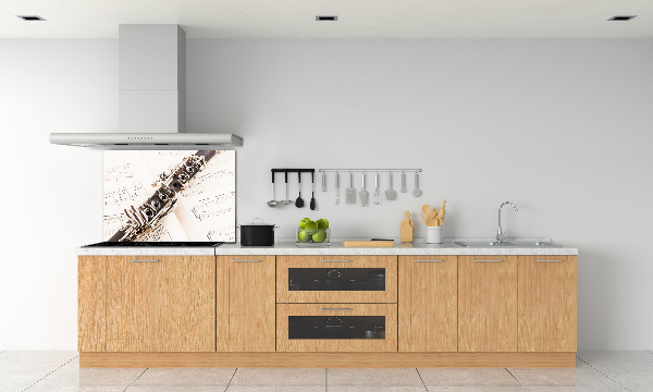 Achterwand keuken Klarinet
