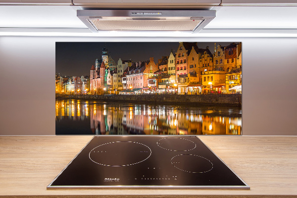 Spatscherm keuken Gdansk, Polen