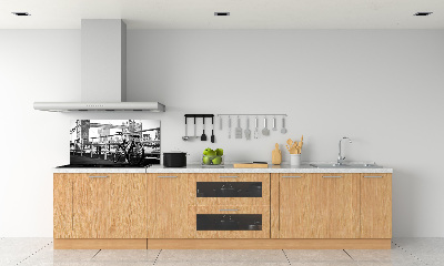 Spatplaat keuken Fietsen in Londen