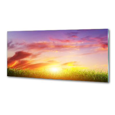 Achterwand keuken Zonsondergang