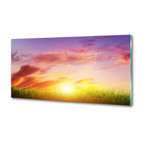 Achterwand keuken Zonsondergang