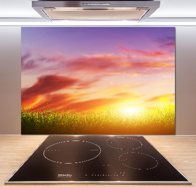 Achterwand keuken Zonsondergang