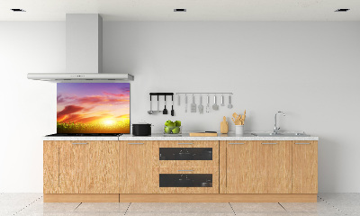 Achterwand keuken Zonsondergang
